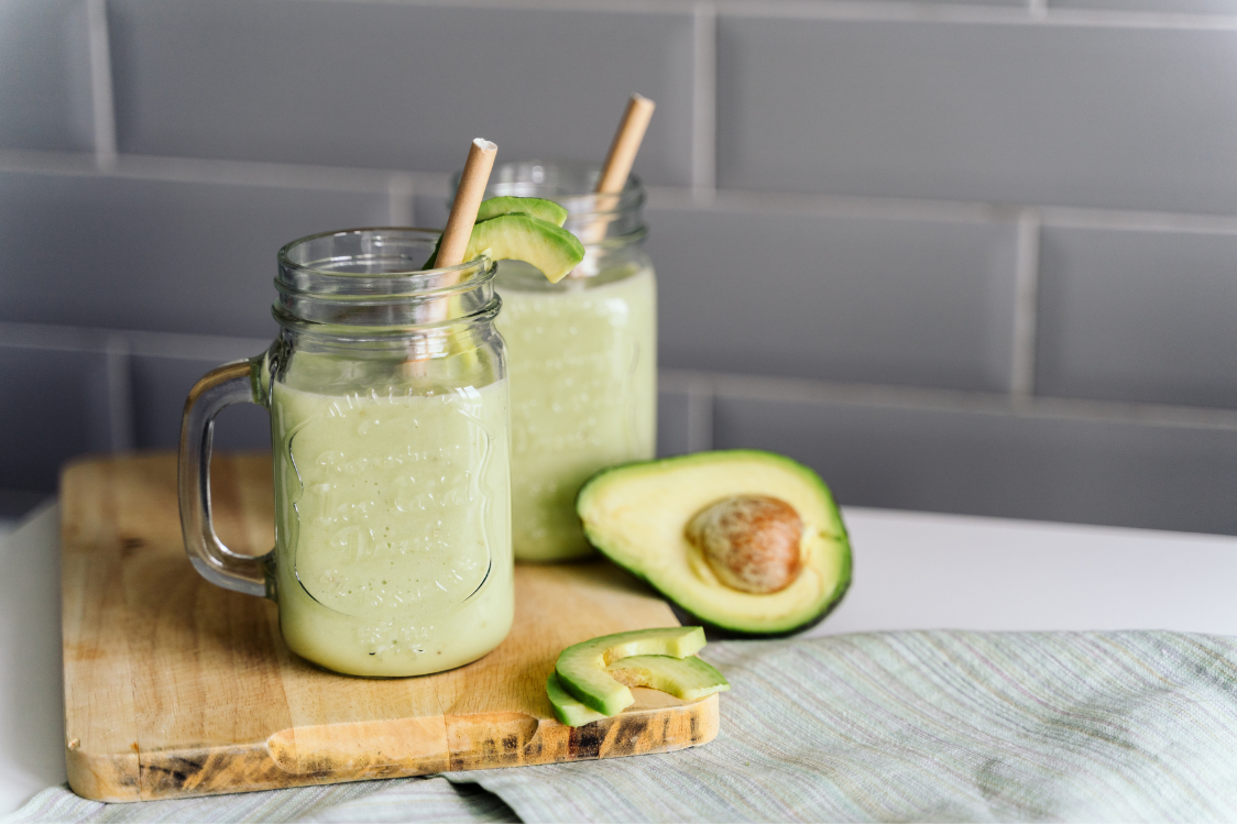 Smoothie iz avokada in hrušk