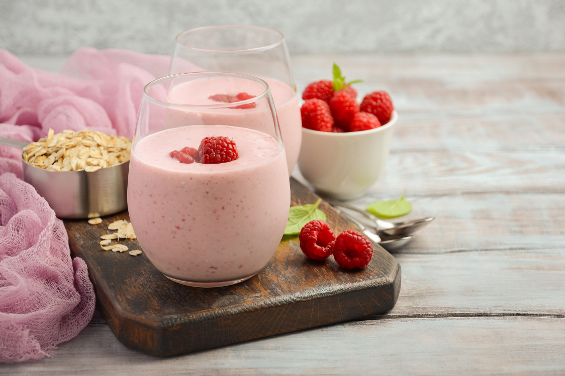 Smoothie z ovsenimi kosmiči