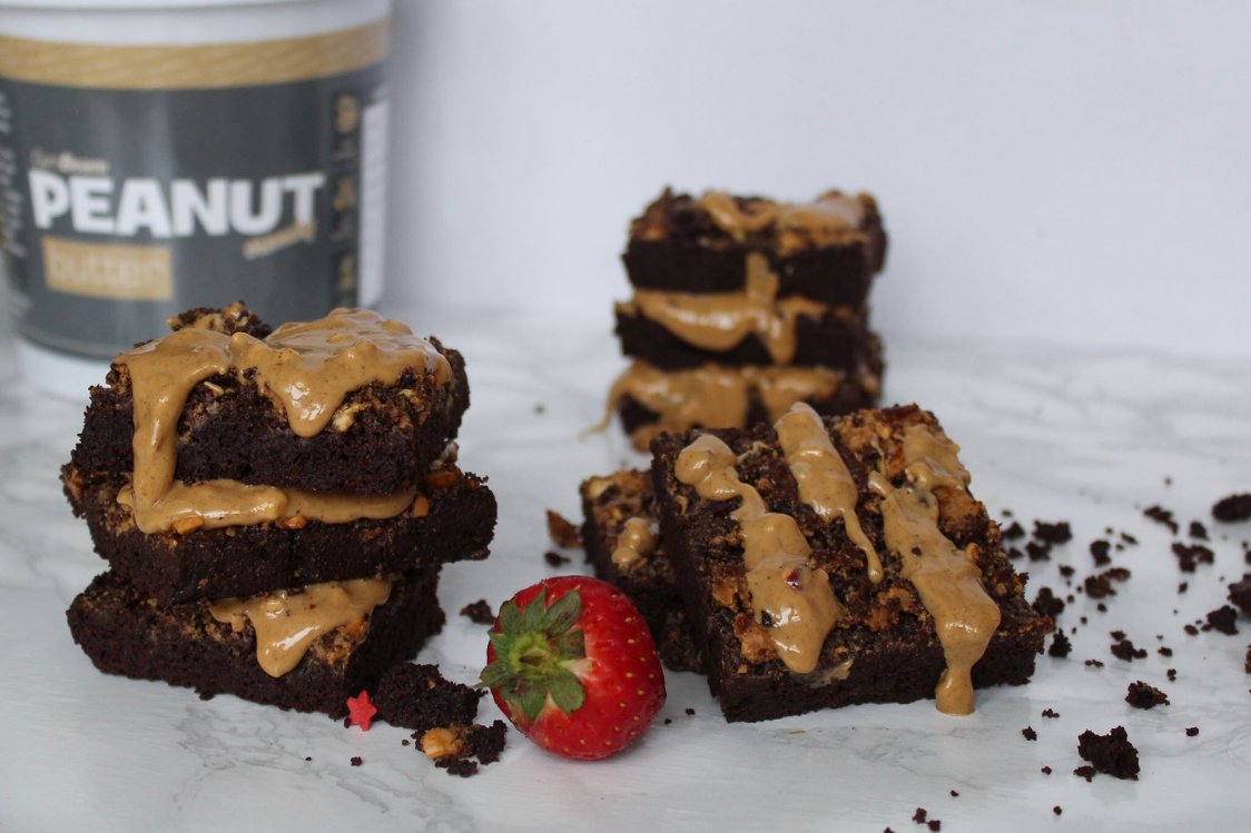 Recept z arašidovim maslom - arašidovi brownies