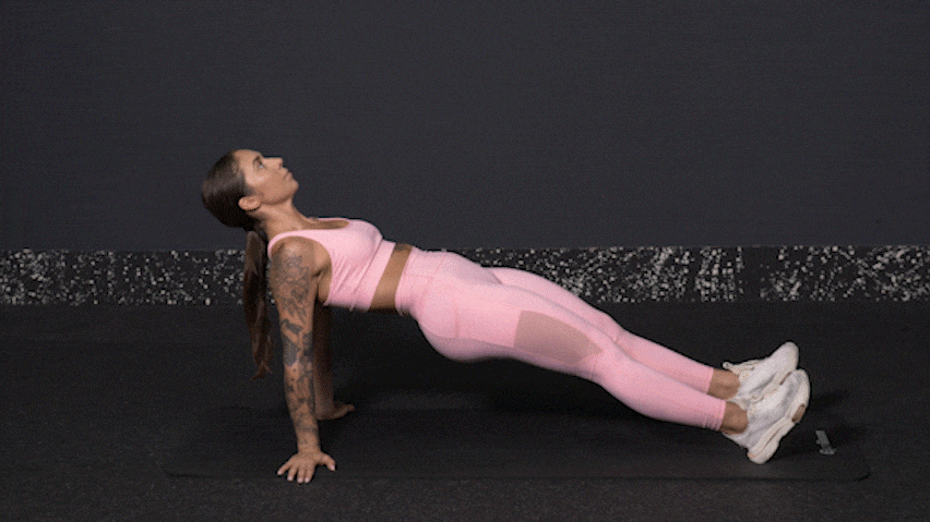 Kako izvesti obratni plank?