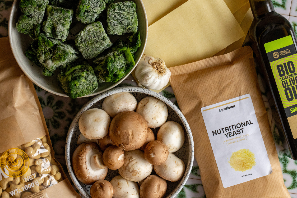 Fitnes recept: Veganska špinačna lazanja