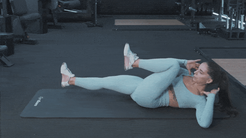 Kako izvajati kolesarski trebušnjak (Bicycle Crunch)?