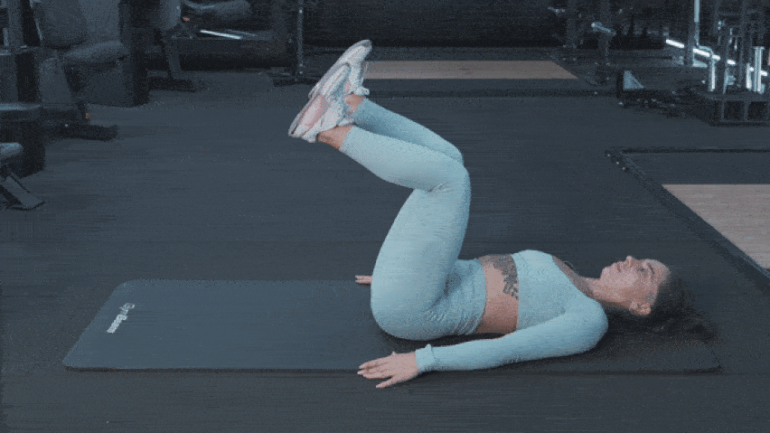 Kako izvajati dotike pete z eno nogo (Single Leg Heel Taps)?