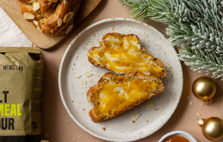 Fitnes recept: Enostavni puhasti pleten kruh s polno beljakovin