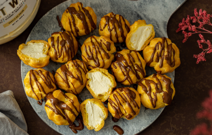 Fitnes recept: Profiteroli s kremo iz skute