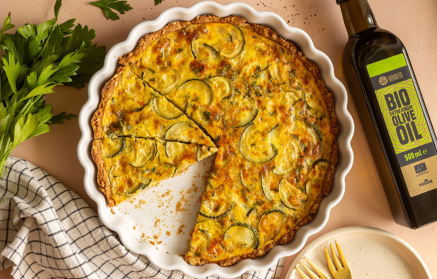 Fitnes recept: Bučkin quiche s sirom