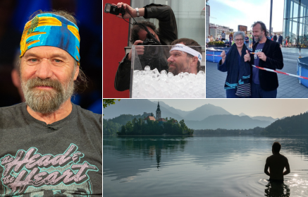 Wim Hof: Ledeni mož, ki ljudi uči, kako biti bolj zdravi in duševno odporni
