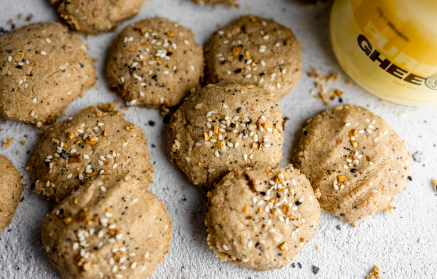 Fitnes recept: Slani čebulni piškoti