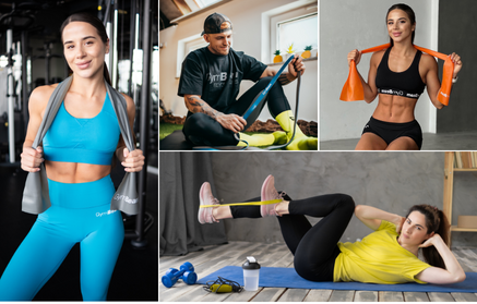 10 najboljših vaj za trebušne mišice z elastičnim trakom