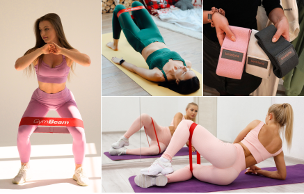 12 najboljših vaj za zadnjico in noge z elastičnim trakom