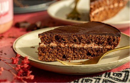 Fitnes recept: Beljakovinska Sacher torta