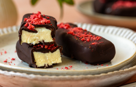 Fitnes recept: skutne ploščice oblite s čokolado