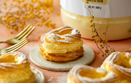 Fitnes recept: Princeske s pudingovo kremo