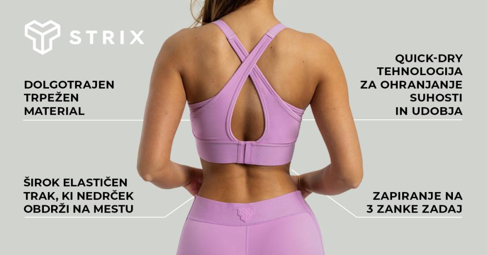 Športni nedrček ALPHA Amethyst - STRIX