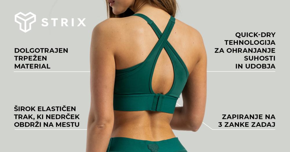 Športni nedrček ALPHA Emerald - STRIX