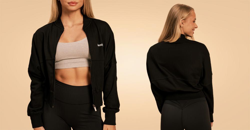 Ženska jopica Bliss Black - BeastPink