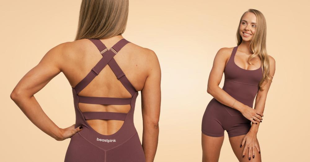 Ženski kombinezon Breeze Mulberry - BeastPink