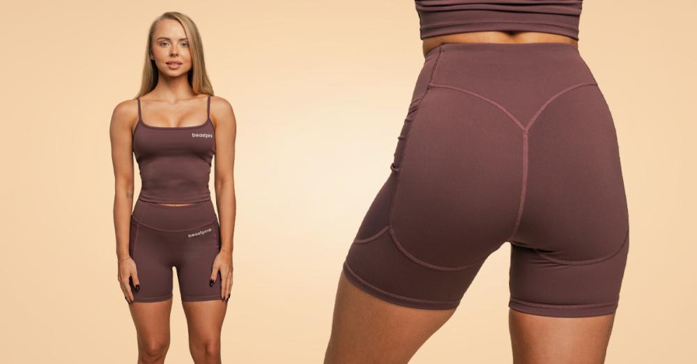 Ženske kratke hlače Breeze Mulberry - BeastPink