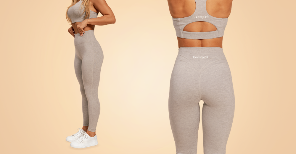 Ženske pajkice Sense Grey - BeastPink