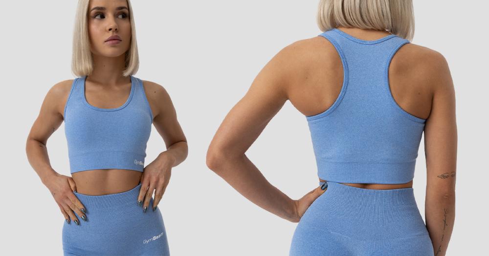 Športni nedrček FLO Blue - GymBeam