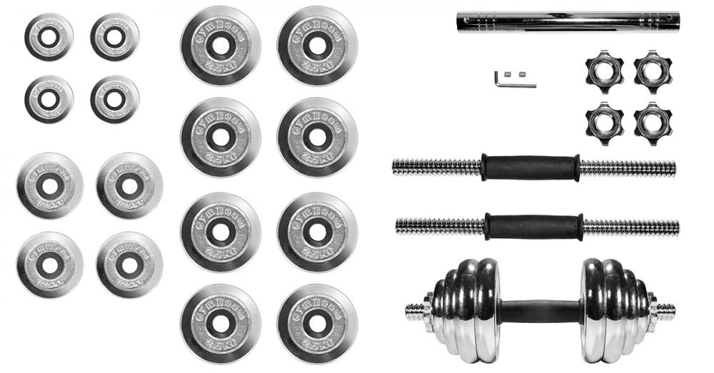 30 kg komplet uteži - GymBeam