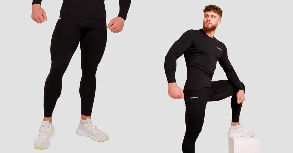 Kompresijske pajkice High Black - GymBeam