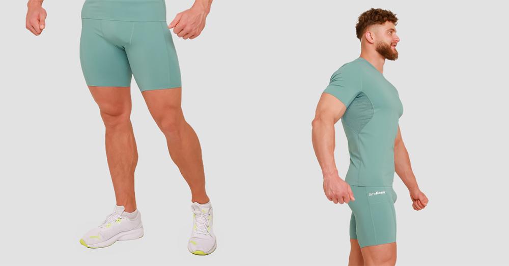 Kompresijske kratke hlače High Blue - GymBeam