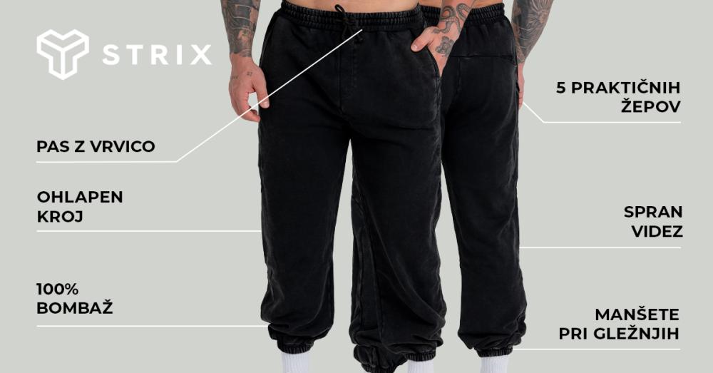 Trenirka Washed Black - STRIX