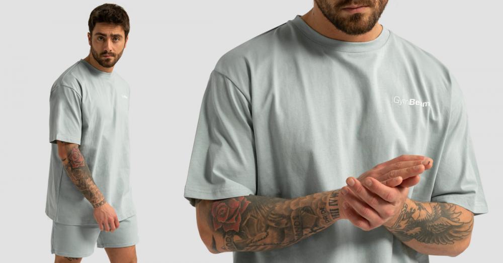 Majica Oversized Limitless Eucalypt - GymBeam