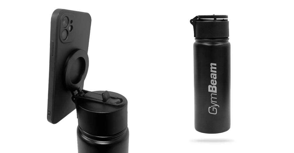 Steklenica MagnetGrip 500 ml Black - GymBeam