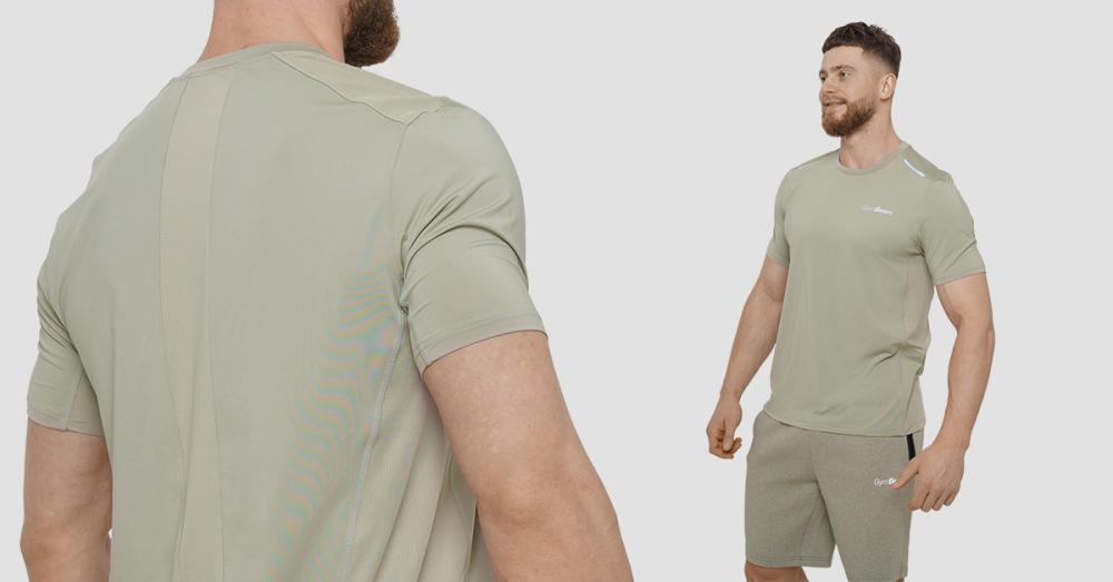 Moška športna majica Agile T-Shirt Sage - GymBeam	