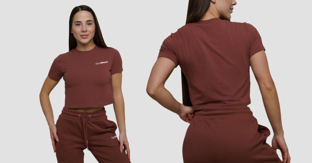 Ženska kratka majica Agile Root - GymBeam