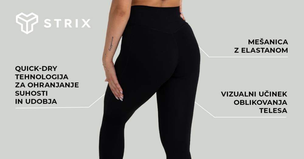 Ženske pajkice Black - STRIX