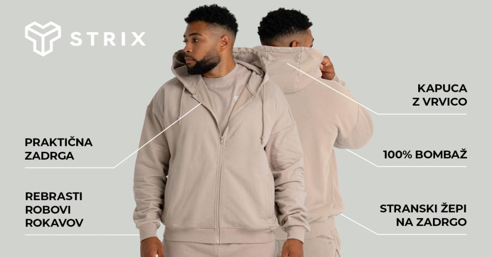 Jopica s kapuco Taupe - STRIX