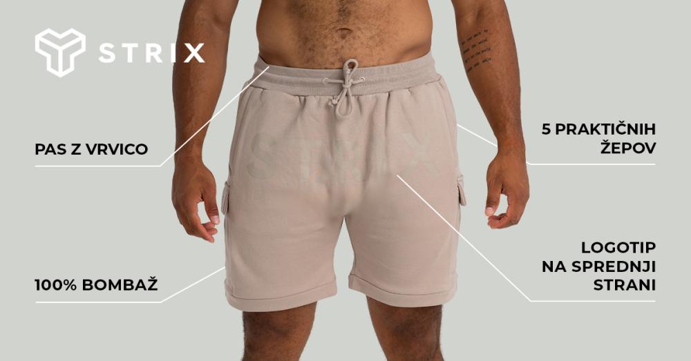 Kratke hlače Taupe - STRIX