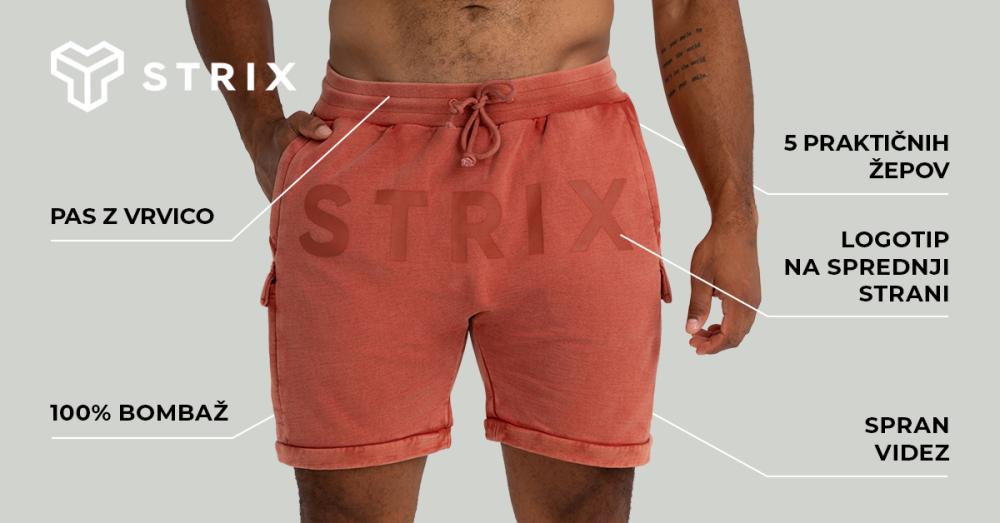 Kratke hlače Washed Terra - STRIX
