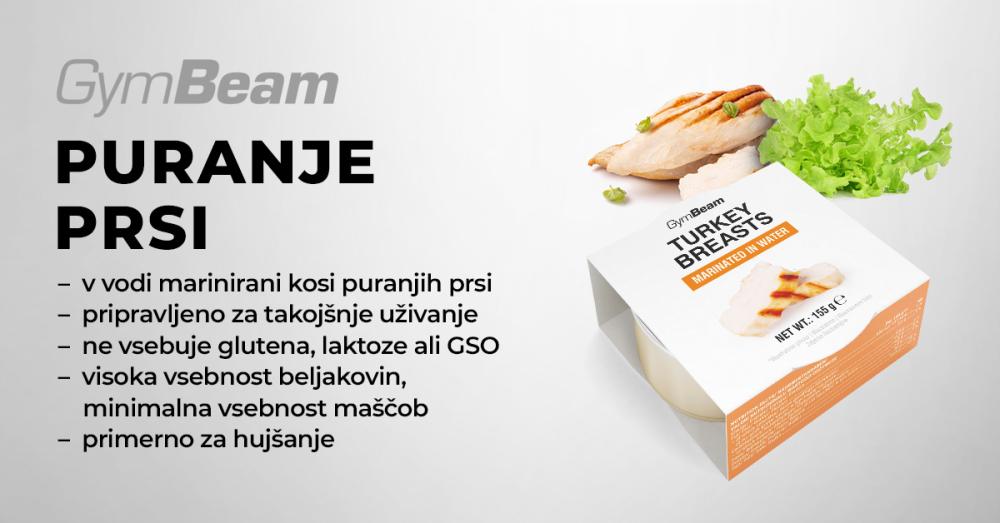 Puranje prsi marinirane v vodi - GymBeam