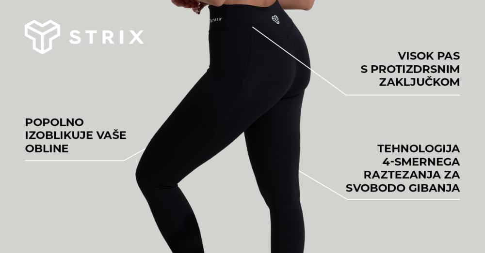 Ženske pajkice ZOA Black - STRIX