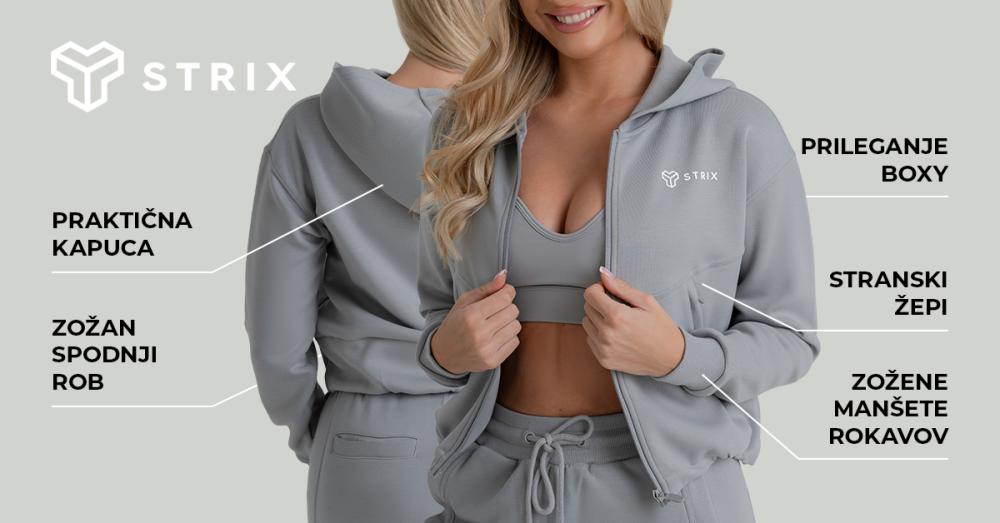 Ženska jopica s kapuco ZOA Smoke - STRIX