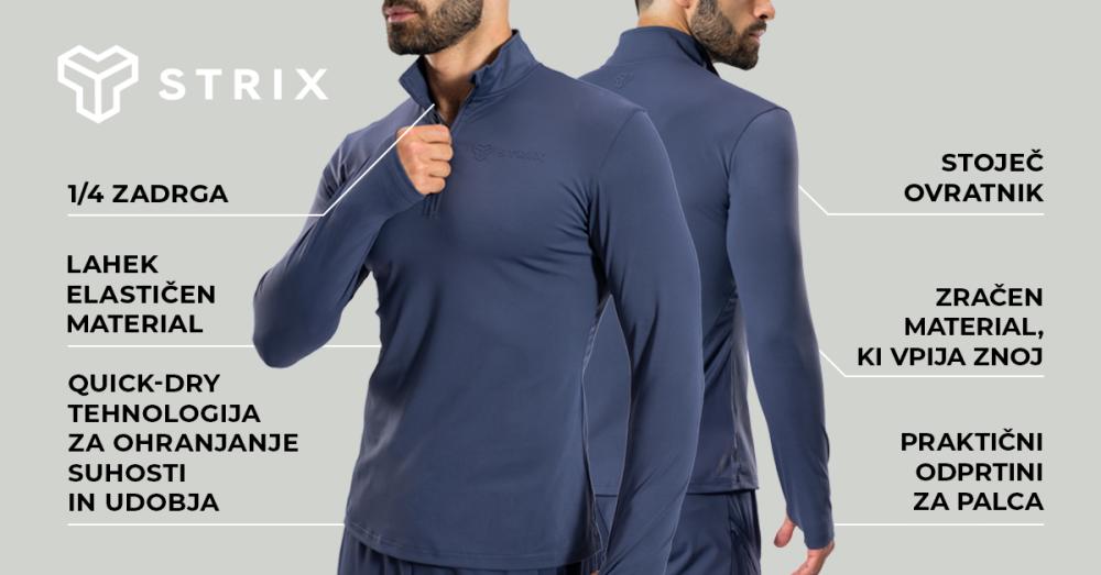 Športna majica z dolgimi rokavi ULTRA Graystone - STRIX