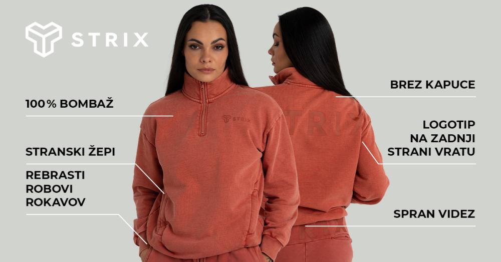 Ženski pulover Washed Terra - STRIX