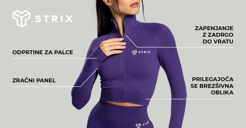 Ženski cropped top Seamless Cosmos - STRIX