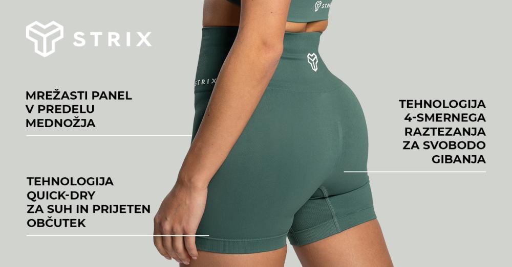 Ženske kratke hlače Seamless Moss - STRIX