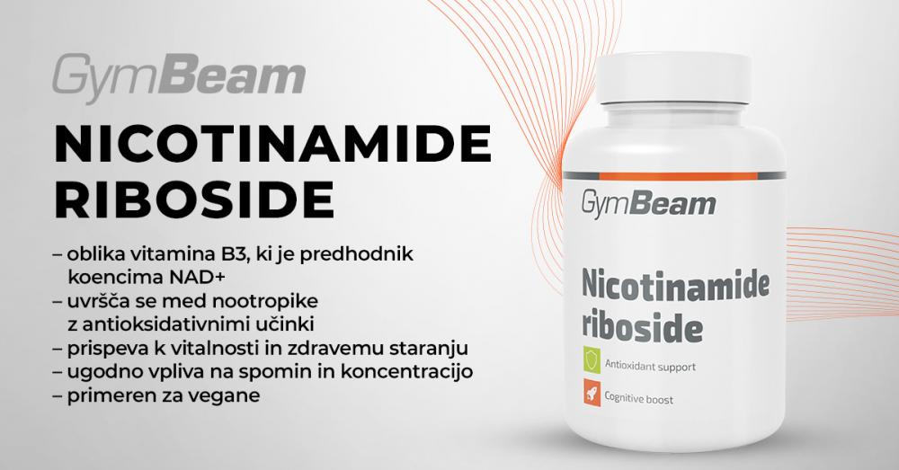Nikotinamid ribozid - GymBeam