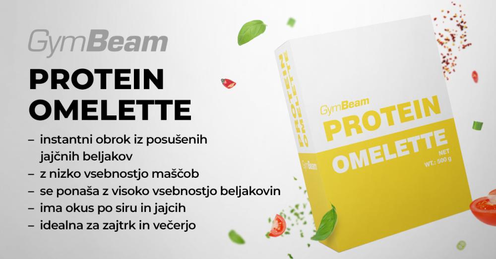 Beljakovinska omleta - GymBeam