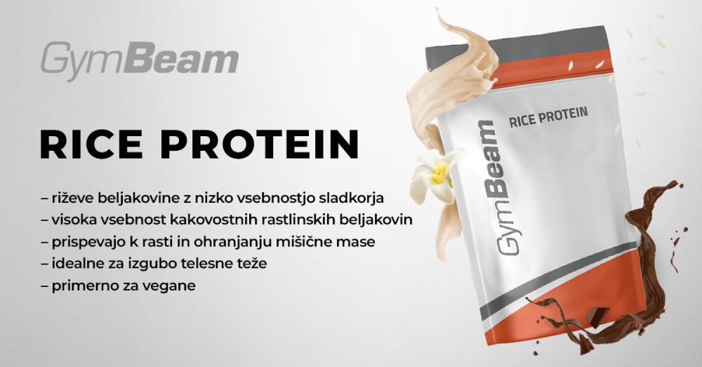 Riževi proteini - GymBeam