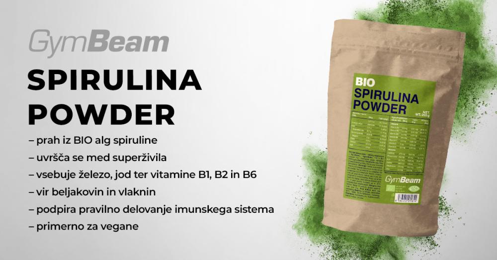 BIO Spirulina v prahu - GymBeam