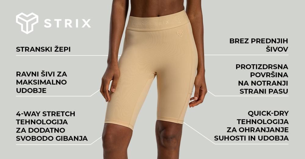 Ženske kratke hlače Lunar Biker Sandshell - STRIX