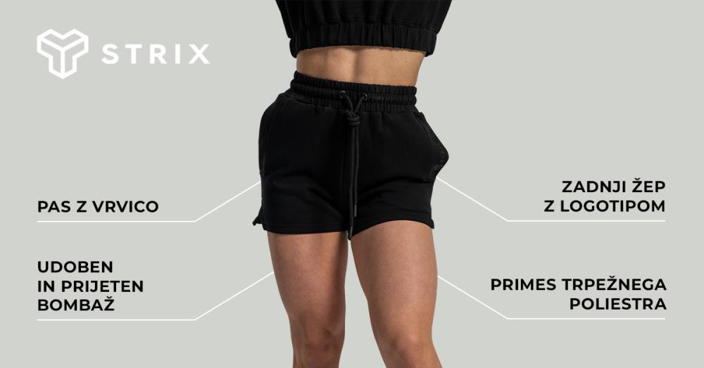 Ženske hlače Lunar Black - STRIX