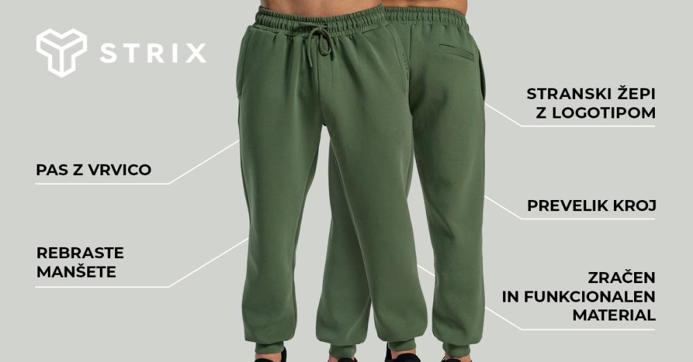 Moška trenirka Relaxed Cedar Green - STRIX